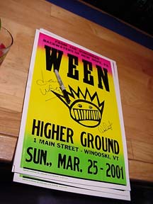 Ween, 3/25/01.